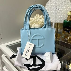 Pool Blue Telfar Small Shopping Bag
